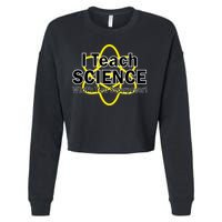 I Teach Science What's Your Superpower? Cropped Pullover Crew
