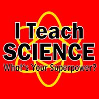 I Teach Science What's Your Superpower? 16 in Basic Backpack
