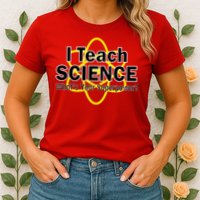 I Teach Science What's Your Superpower? Womens T-Shirt