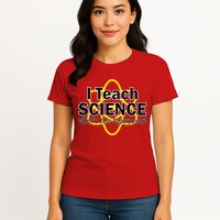 I Teach Science What's Your Superpower? Womens T-Shirt