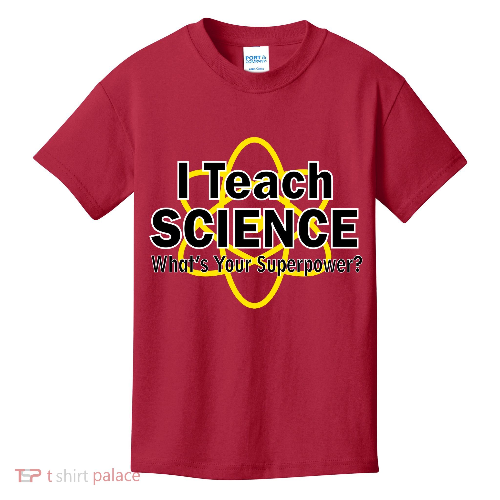 I Teach Science What's Your Superpower? Kids T-Shirt