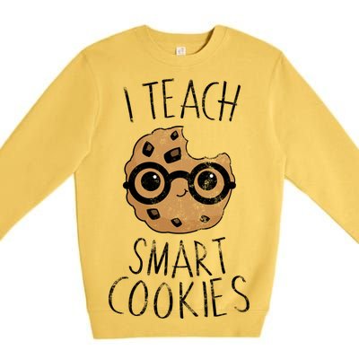 I Teach Smart Cookies Premium Crewneck Sweatshirt