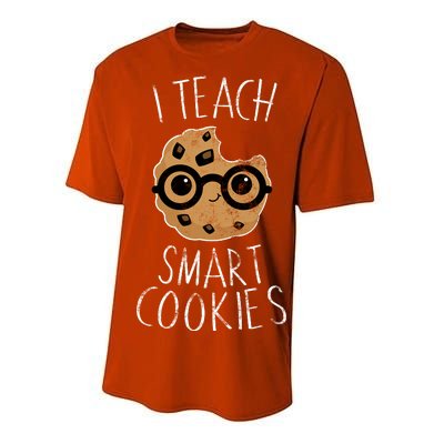 I Teach Smart Cookies Performance Sprint T-Shirt