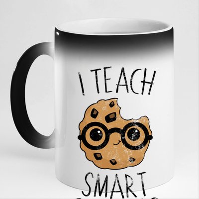 I Teach Smart Cookies 11oz Black Color Changing Mug