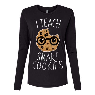 I Teach Smart Cookies Womens Cotton Relaxed Long Sleeve T-Shirt