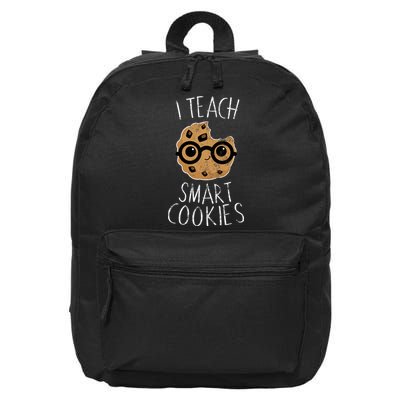 I Teach Smart Cookies 16 in Basic Backpack
