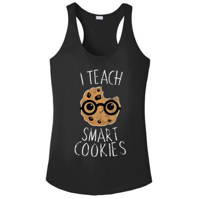I Teach Smart Cookies Ladies PosiCharge Competitor Racerback Tank