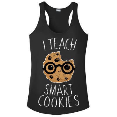 I Teach Smart Cookies Ladies PosiCharge Competitor Racerback Tank