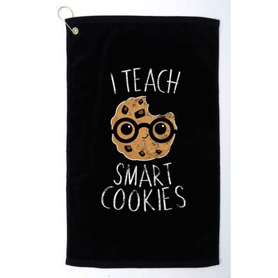 I Teach Smart Cookies Platinum Collection Golf Towel