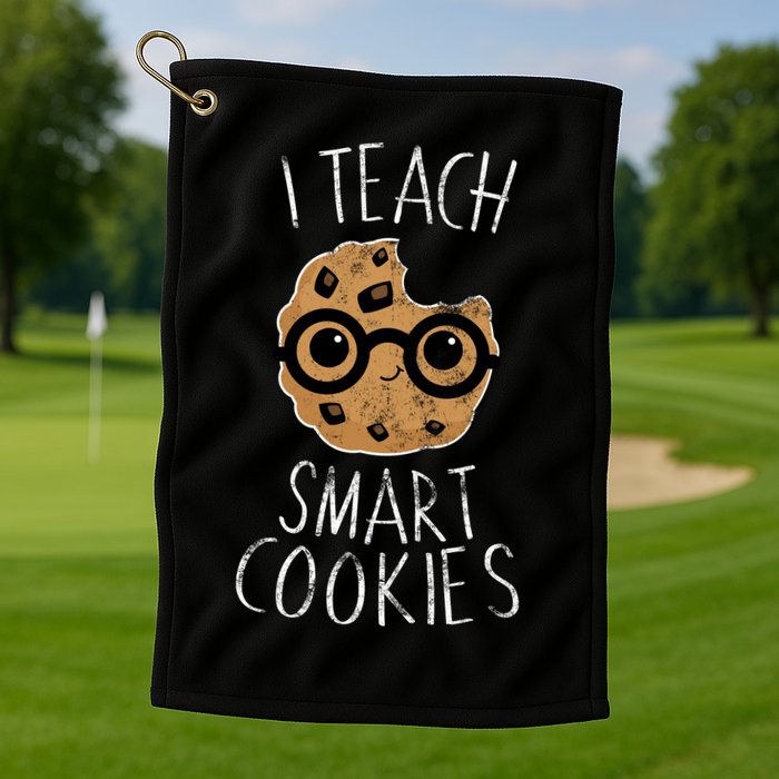 I Teach Smart Cookies Golf Towel