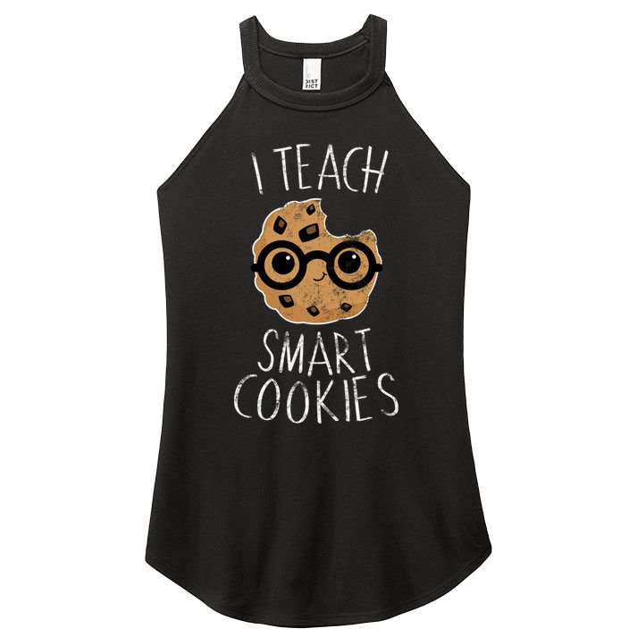 I Teach Smart Cookies Women's Perfect Tri Rocker Tank