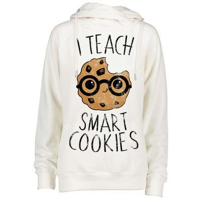 I Teach Smart Cookies Womens Funnel Neck Pullover Hood