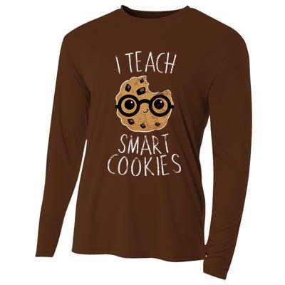 I Teach Smart Cookies Cooling Performance Long Sleeve Crew