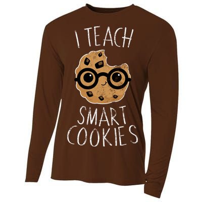 I Teach Smart Cookies Cooling Performance Long Sleeve Crew