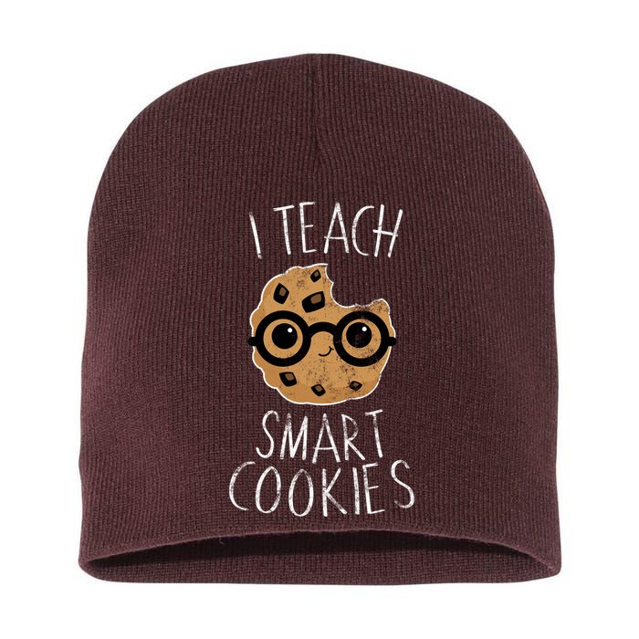 I Teach Smart Cookies Short Acrylic Beanie