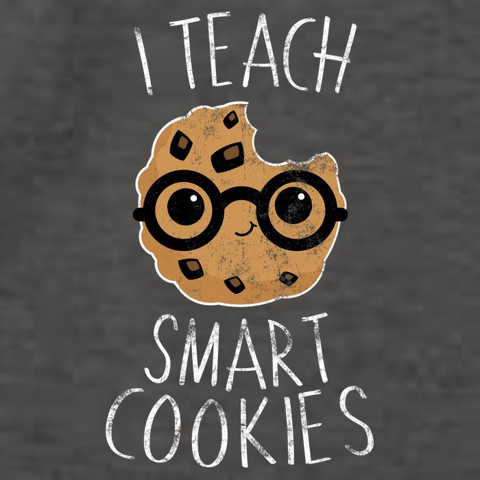 I Teach Smart Cookies Vector Backpack