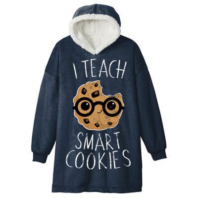 I Teach Smart Cookies Hooded Wearable Blanket