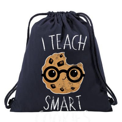 I Teach Smart Cookies Drawstring Bag