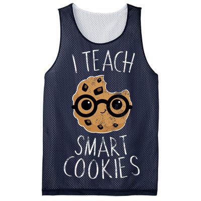 I Teach Smart Cookies Mesh Reversible Basketball Jersey Tank