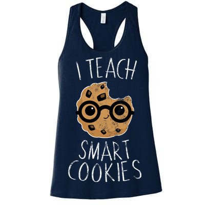 I Teach Smart Cookies Women's Racerback Tank