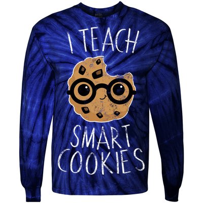 I Teach Smart Cookies Tie-Dye Long Sleeve Shirt