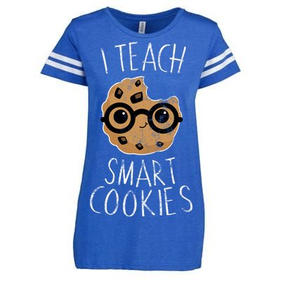 I Teach Smart Cookies Enza Ladies Jersey Football T-Shirt