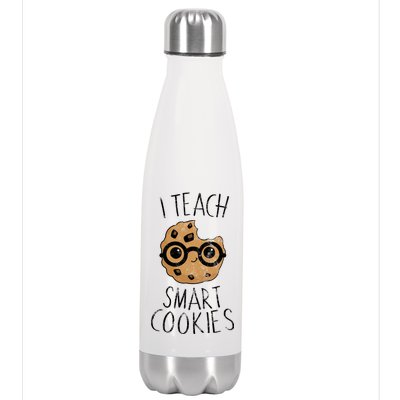 I Teach Smart Cookies Stainless Steel Insulated Water Bottle