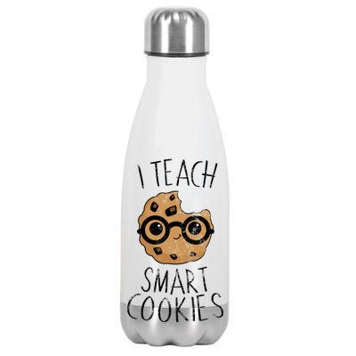 I Teach Smart Cookies Stainless Steel Insulated Water Bottle