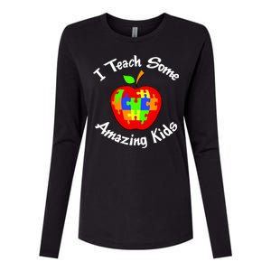 I Teach Some Amazing Kids Womens Cotton Relaxed Long Sleeve T-Shirt