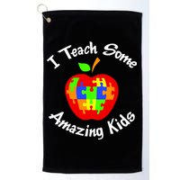 I Teach Some Amazing Kids Golf Towel