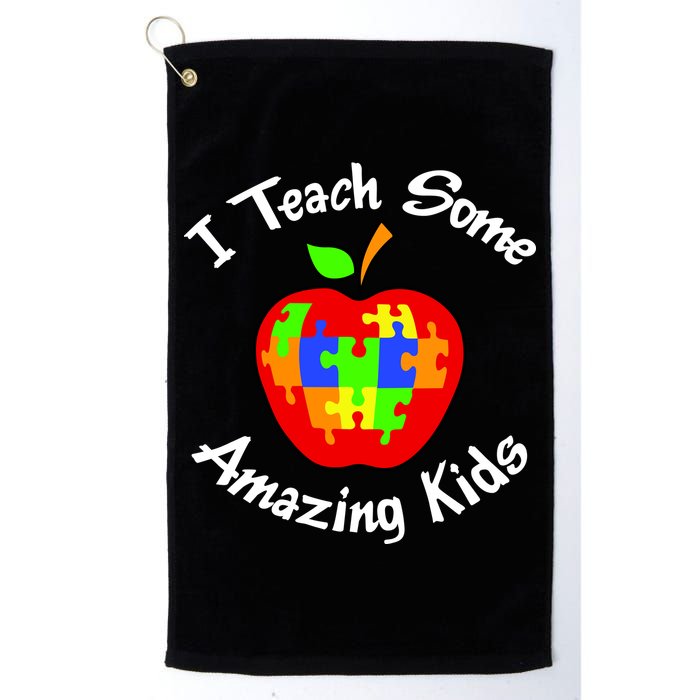 I Teach Some Amazing Kids Golf Towel