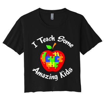 I Teach Some Amazing Kids Crop Top