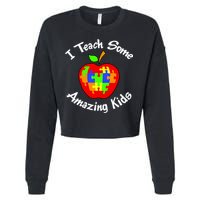 I Teach Some Amazing Kids Cropped Pullover Crew