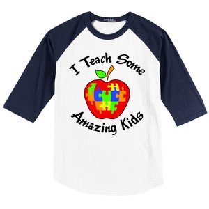 I Teach Some Amazing Kids Baseball Sleeve Shirt