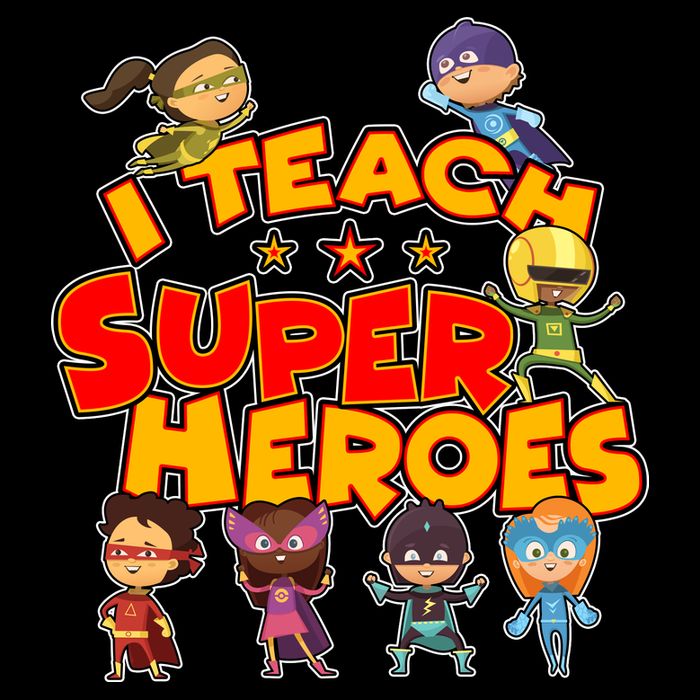 I Teach Superheroes Performance Shirt
