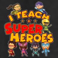 I Teach Superheroes 11oz C Handle Ceramic Mug