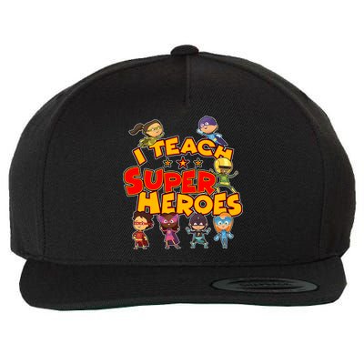 I Teach Superheroes Wool Snapback Cap