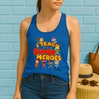 I Teach Superheroes Womens Tank Top
