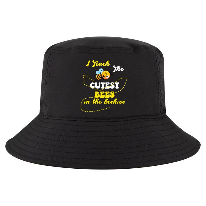 I Teach The Cutest Bees In The Hive Cool Comfort Performance Bucket Hat