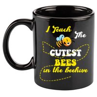 I Teach The Cutest Bees In The Hive 11oz C Handle Ceramic Mug