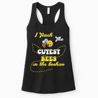 I Teach The Cutest Bees In The Hive Womens Tank Top