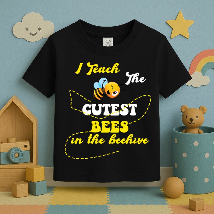 I Teach The Cutest Bees In The Hive Toddler T-Shirt