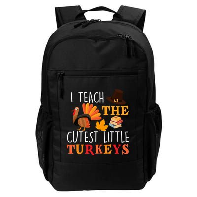 I Teach The Cutest Little Turkeys Backpack