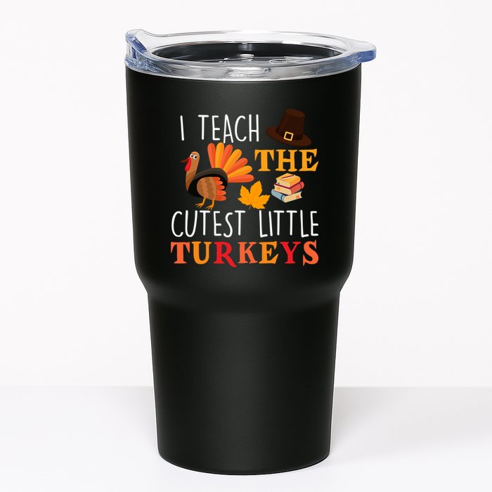 I Teach The Cutest Little Turkeys Tumbler