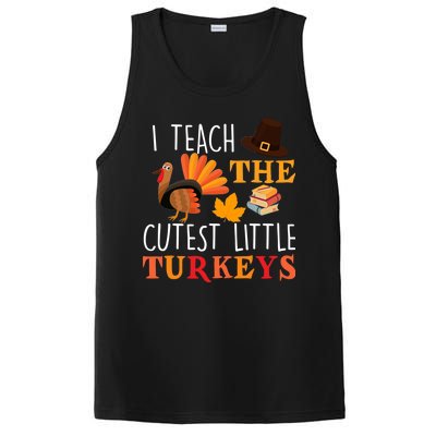 I Teach The Cutest Little Turkeys PosiCharge Competitor Tank