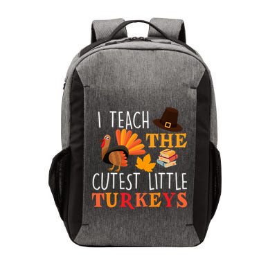 I Teach The Cutest Little Turkeys Vector Backpack