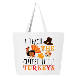 I Teach The Cutest Little Turkeys 25L Jumbo Tote