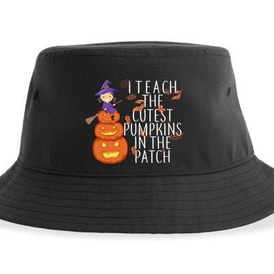 I Teach The Cutest Pumpkins in the Patch Sustainable Bucket Hat