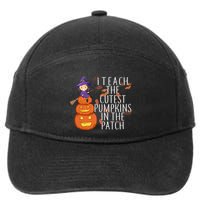 I Teach The Cutest Pumpkins in the Patch 7-Panel Snapback Hat