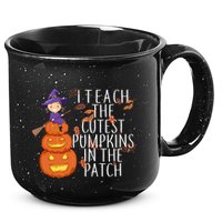 I Teach The Cutest Pumpkins in the Patch 15oz Campfire Ceramic Mug